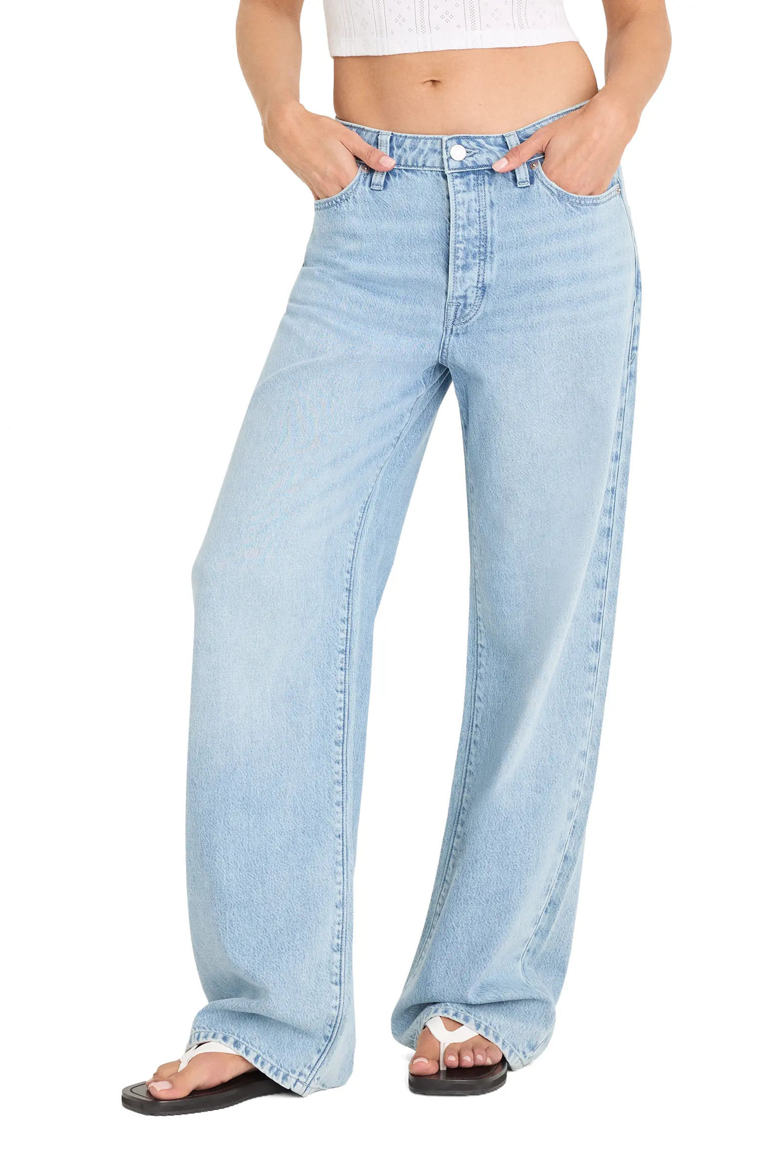 Weightless Wide Leg Jeans (Women) | Nordstrom | Nordstrom