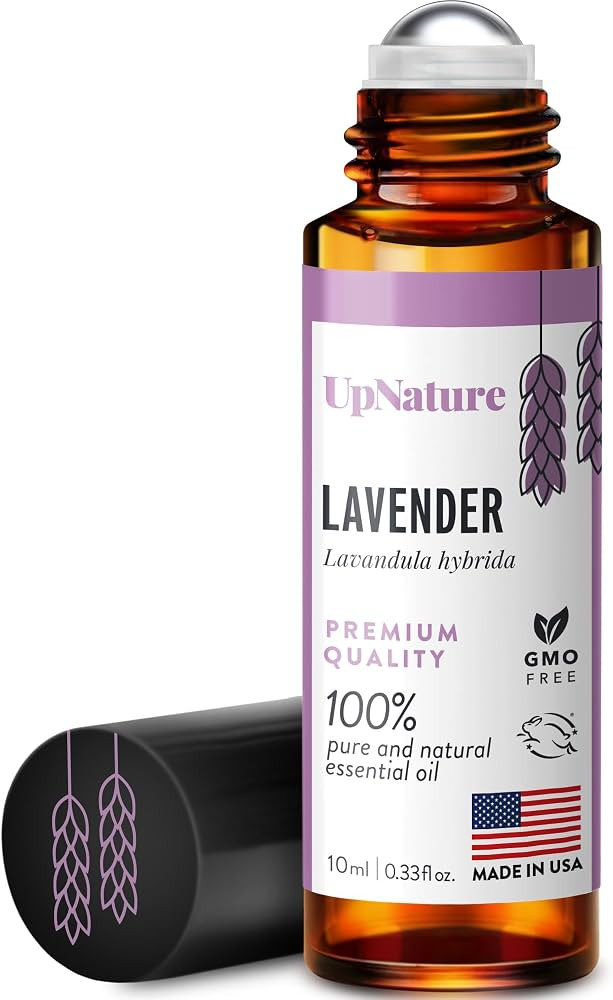 UpNature Lavender Oil Roll On - 100% Pure Lavender Essential Oil for Skin & Aromatherapy | Amazon (US)