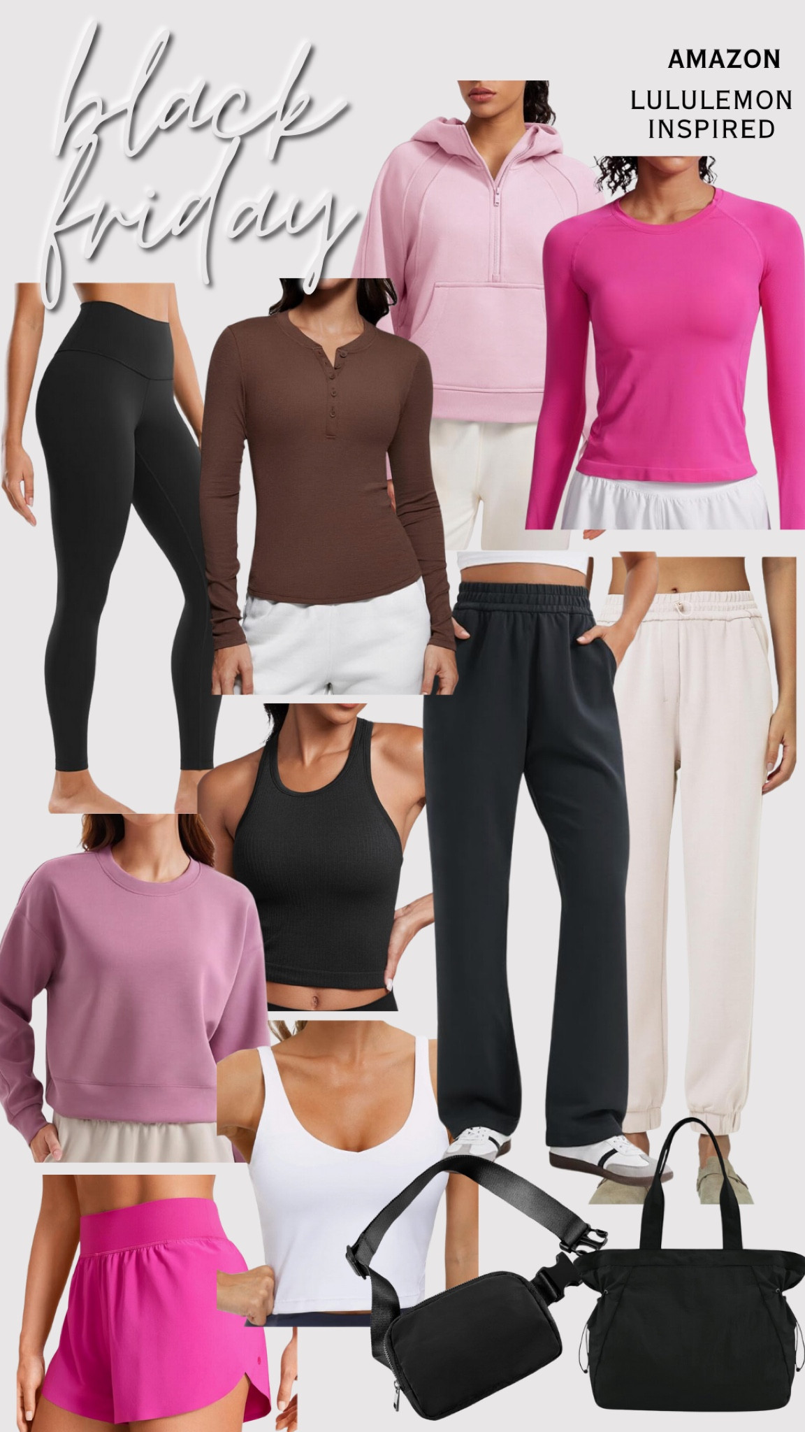Lululemon inspired looks from Amazon all on sale! 

#LTKSeasonal #LTKHoliday #LTKCyberWeek