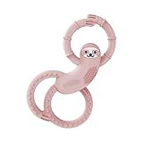 Dr. Brown's Flexees Sloth Teether for Infant & Baby, Pink, 100% Silicone, BPA Free, 3m+ | Amazon (US)