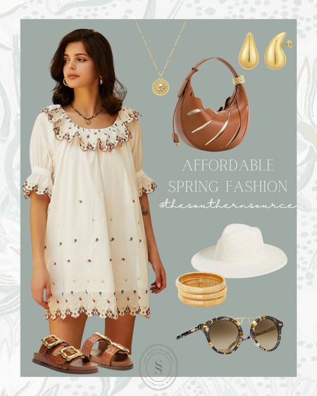 Spring outfit idea. This Spanish inspired sundress is so cute! #amazonfashion 

#LTKfindsunder50 #LTKstyletip #LTKSeasonal