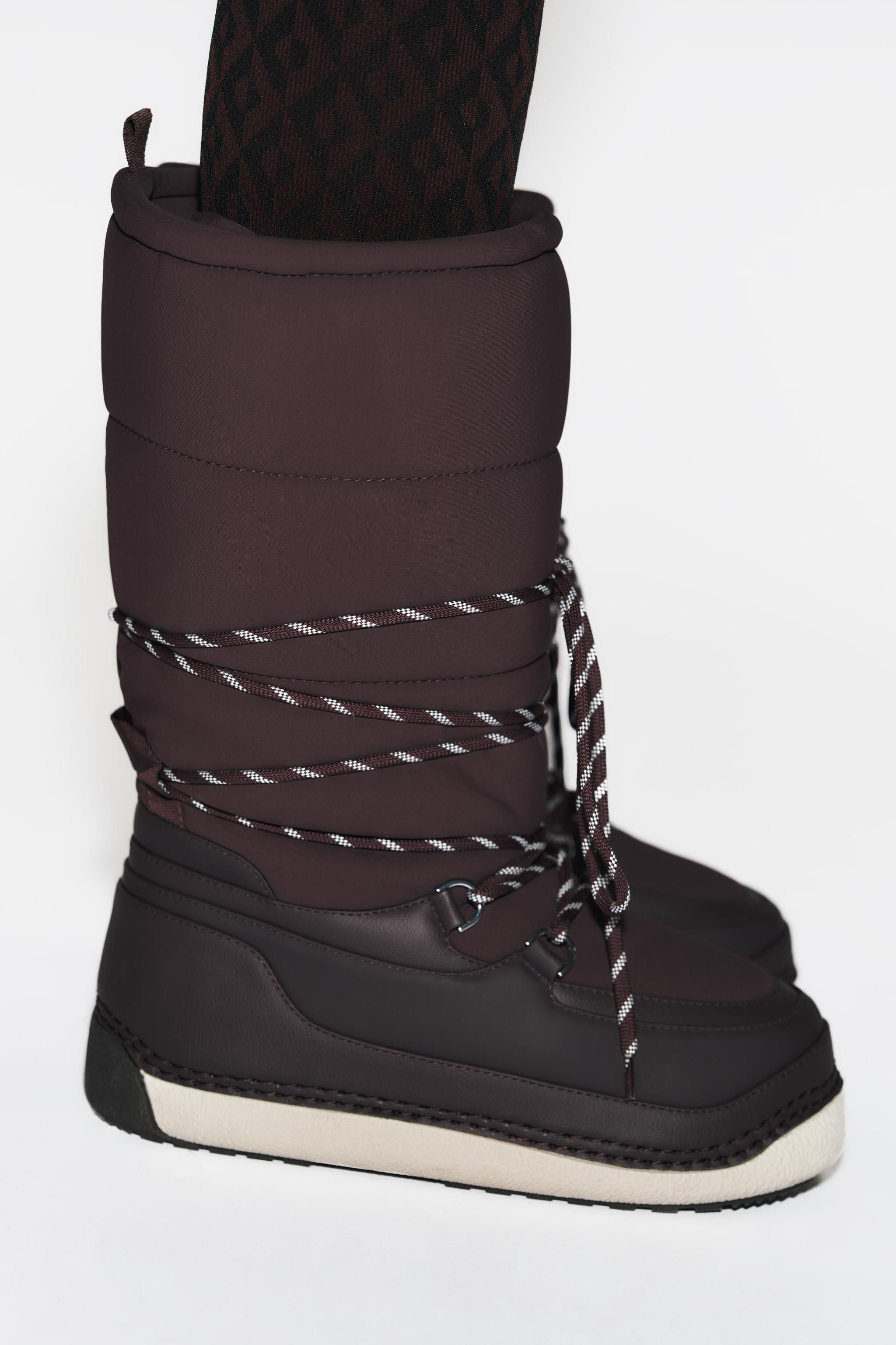 LACED BOOTS SKI COLLECTION | Zara US
