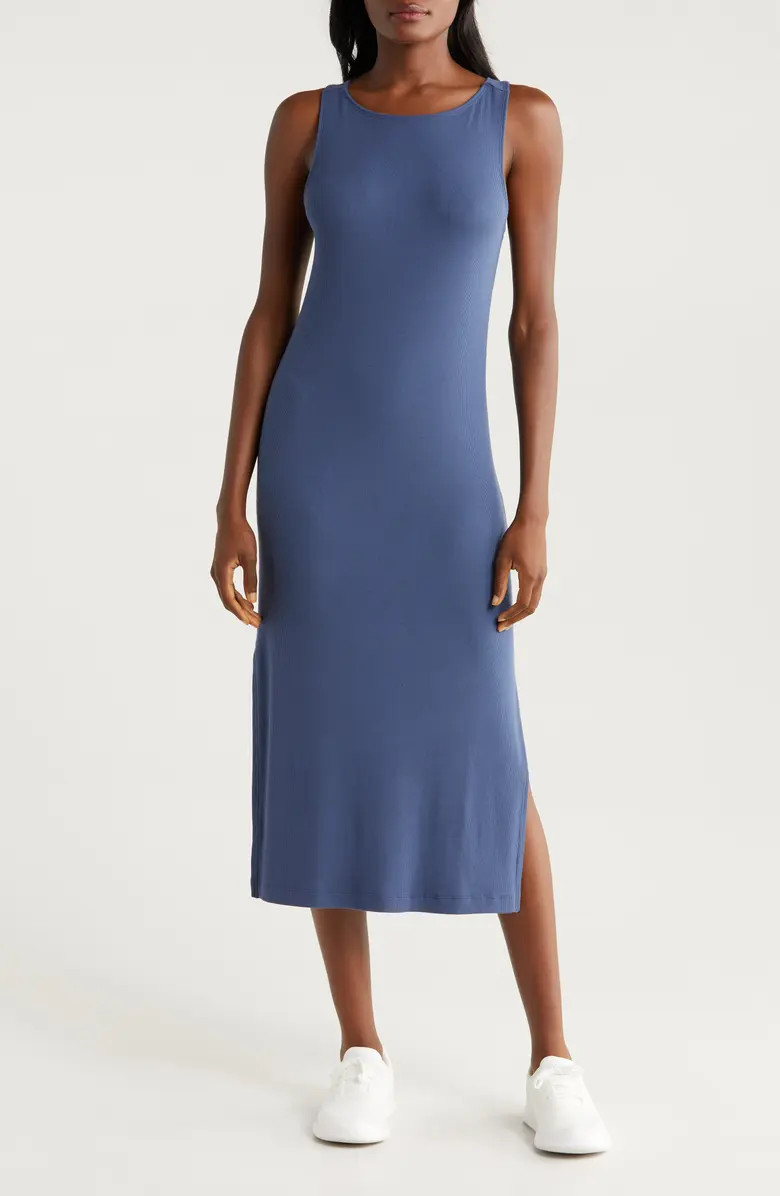 TravisMathew Hadley Wood Sleeveless Rib Dress | Nordstrom | Nordstrom