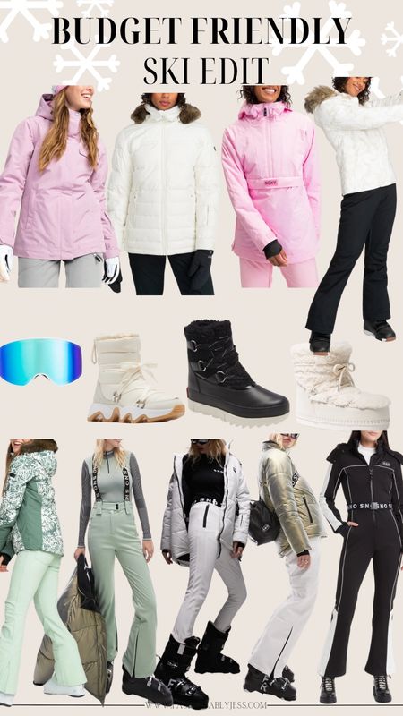 Budget friendly ski items that I love ski outfits ski jacket

#LTKfindsunder50 #LTKover40 #LTKsalealert