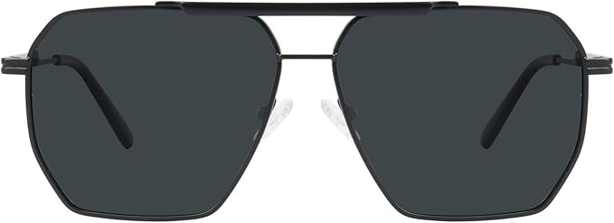 mosanana Square Polarized Aviator Sunglasses for Women and Men UV400 Protection Model-Chris | Amazon (US)