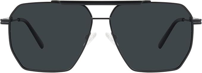 mosanana Square Polarized Aviator Sunglasses for Women and Men UV400 Protection Model-Chris | Amazon (US)