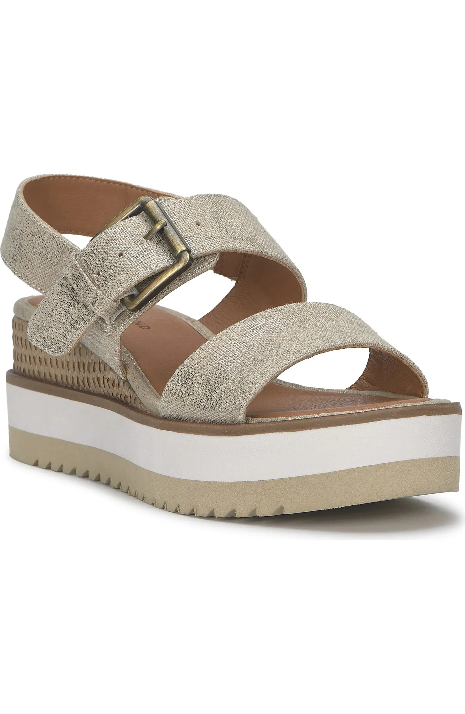 Turoma Platform Wedge Slingback Sandal (Women) | Nordstrom Rack