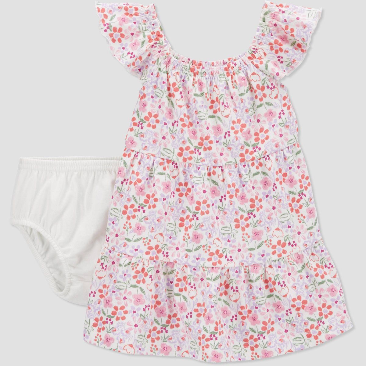 Carter's Just One You® Baby Girls' Floral Dress - Pink | Target