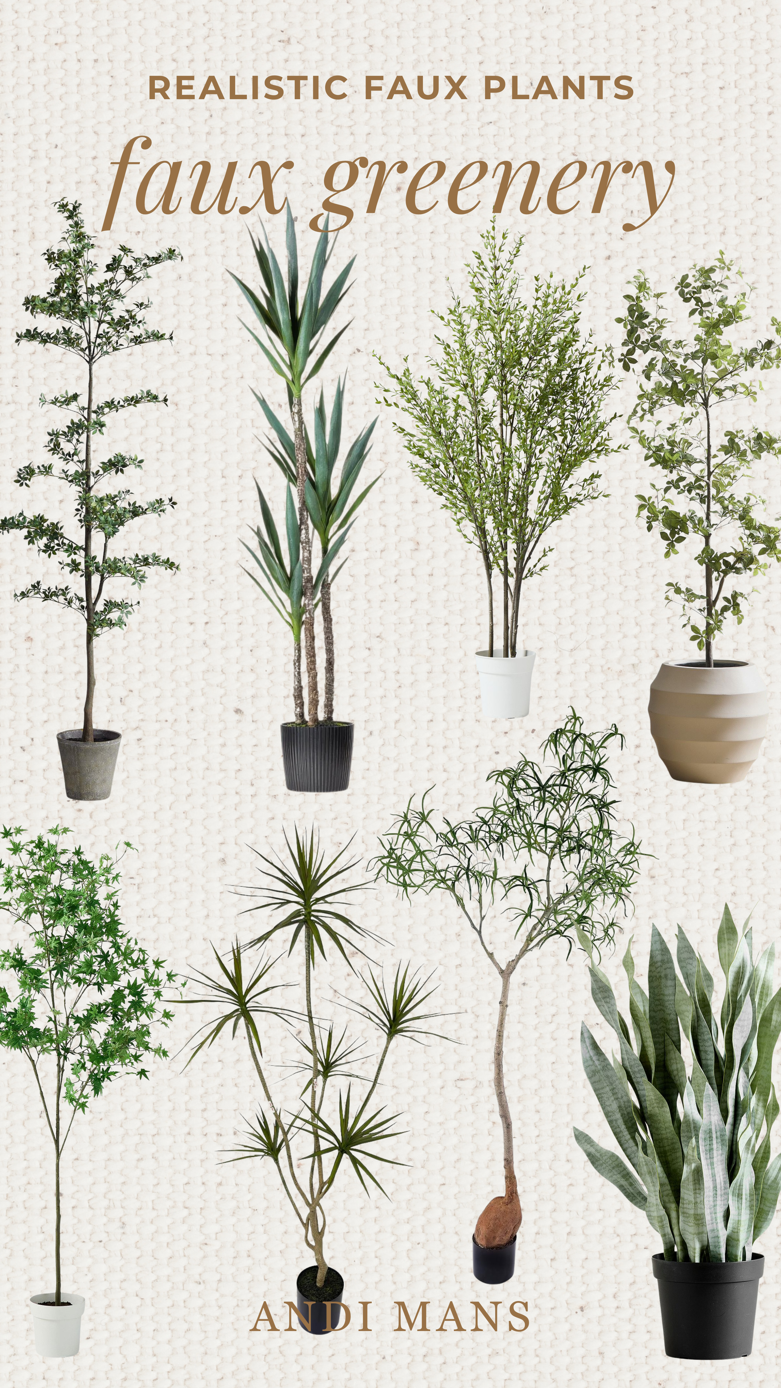 If you love a modern organic, earthy neutral home but don’t have a green thumb, these realistic faux greenery finds are for you! These pieces add warmth, texture, and that collected, natural look without the maintenance of real plants.

Perfect for neutral home decor, organic modern interiors, earthy home styling, living room decor, entryway styling, and cozy home decor.

I rounded up some of my favorite realistic faux plants, faux stems, olive branches, and greenery that look surprisingly real and work beautifully with a neutral color palette.  

 #LTKOver40 #LTKHome #LTKSaleAlert