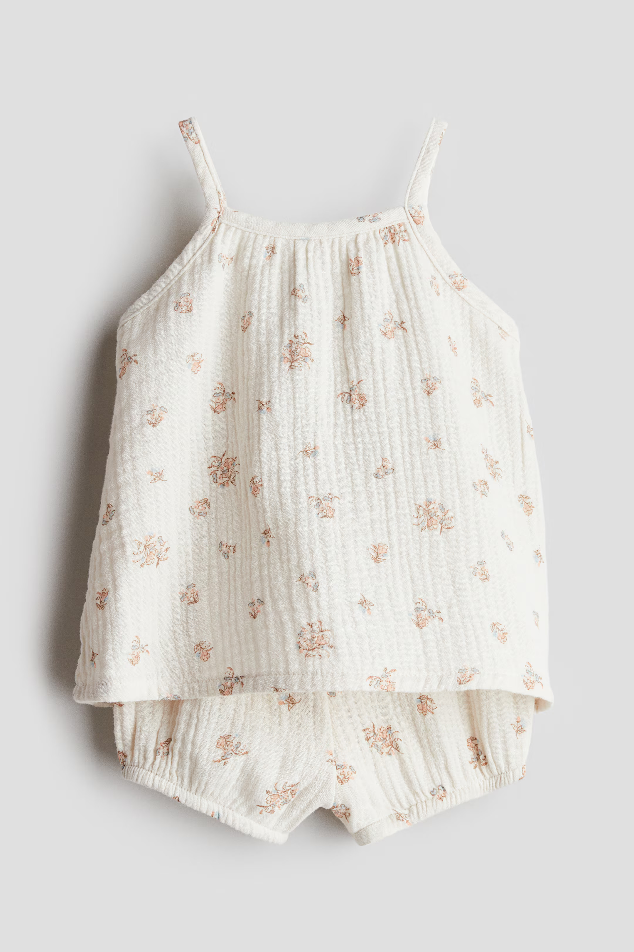 2-Piece Cotton Muslin Set | H&M (US + CA)