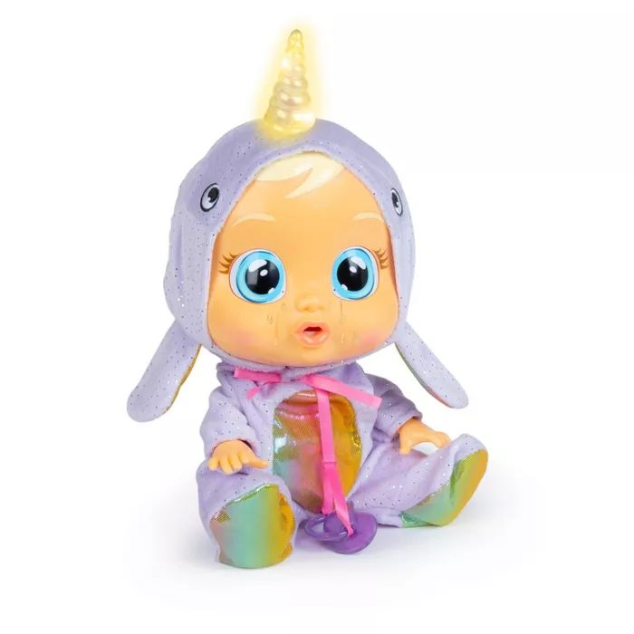 Cry Babies Narvie Baby Doll  - Narwhal | Target