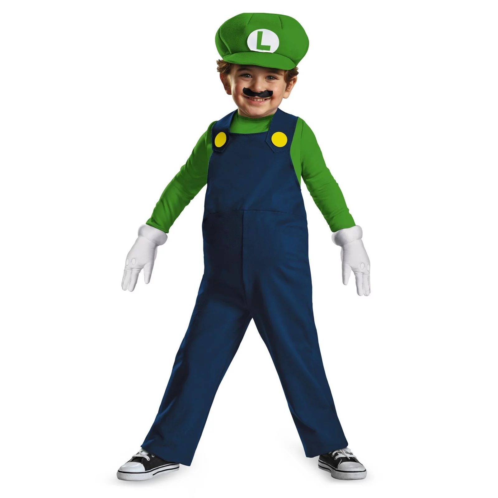 Luigi Toddler Halloween Costume - Super Mario Brothers | Walmart (US)