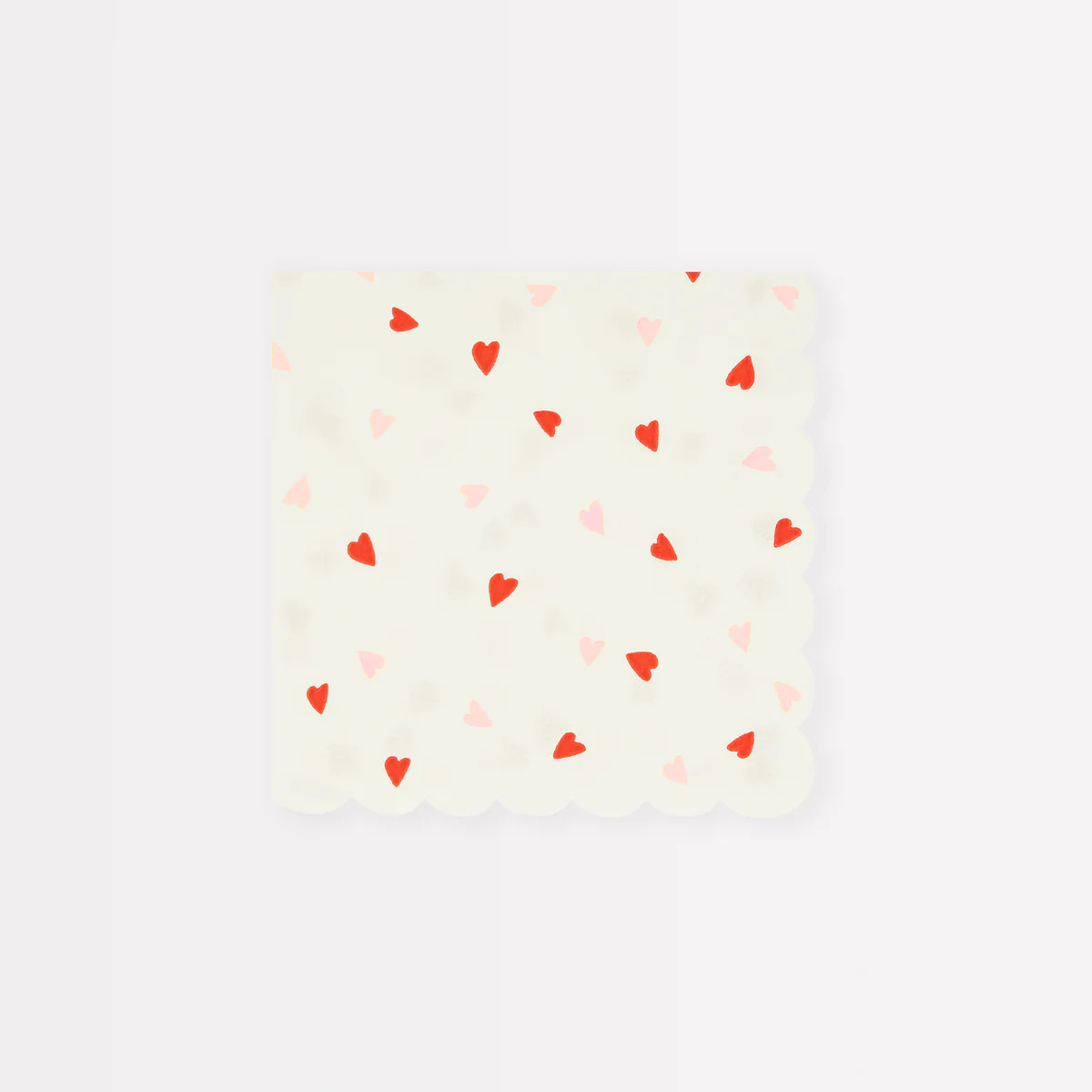 Heart Pattern Small Napkins (x 16) | Meri Meri