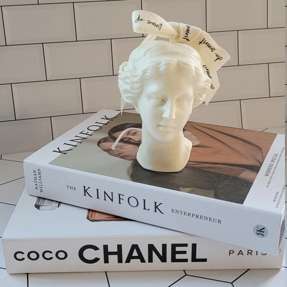 Aesthetic Candle/scented Goddess/large Venus Face Candle/ | Etsy | Etsy (US)