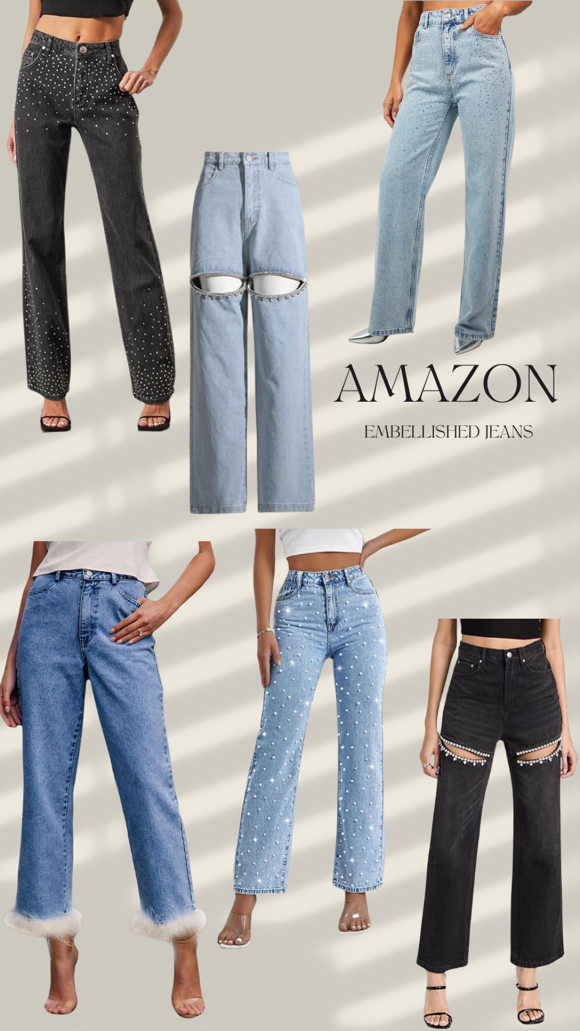 Sparkle Jeans! 

#LTKHoliday #LTKSeasonal #LTKParties