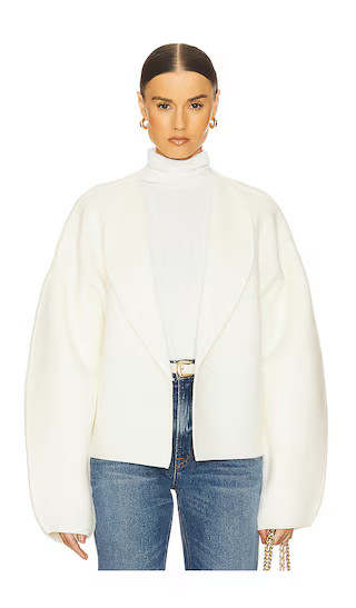 by Marianna Aridonna Knit Jacket in Ivory | Revolve Clothing (Global)