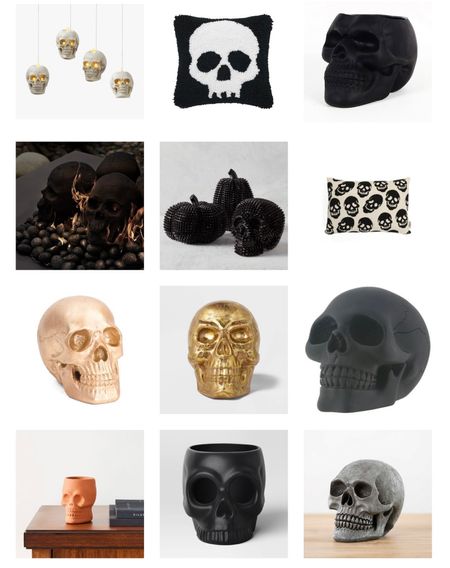 Skulls, skull decor, skull decorations, Halloween decorations 

#LTKHalloween