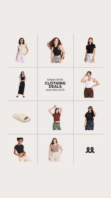 Target Circle Sale: clothing finds
Now until 4/13

#LTKxTarget #LTKsalealert #LTKstyletip