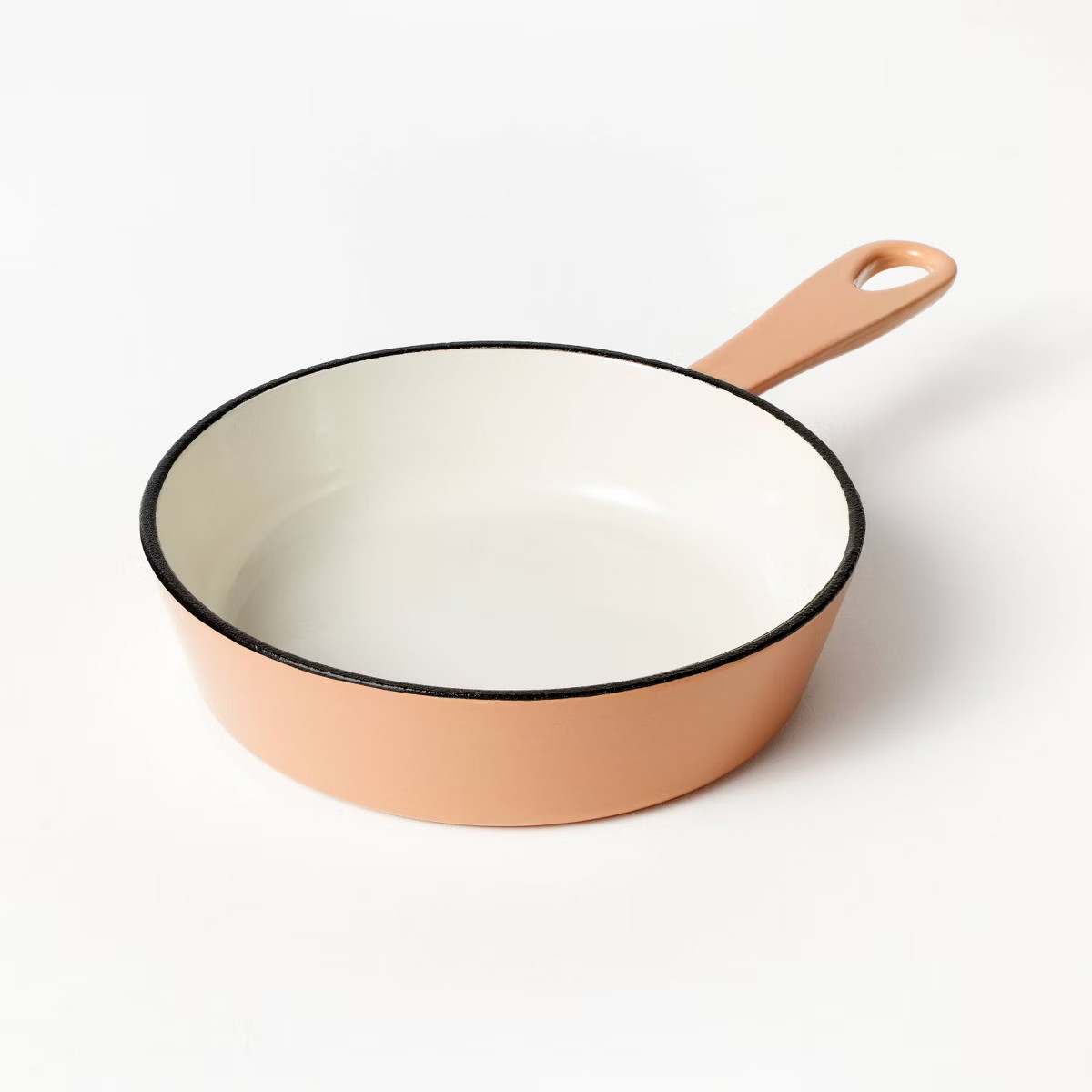 6" Enameled Cast Iron Skillet Orange - Figmint™ | Target
