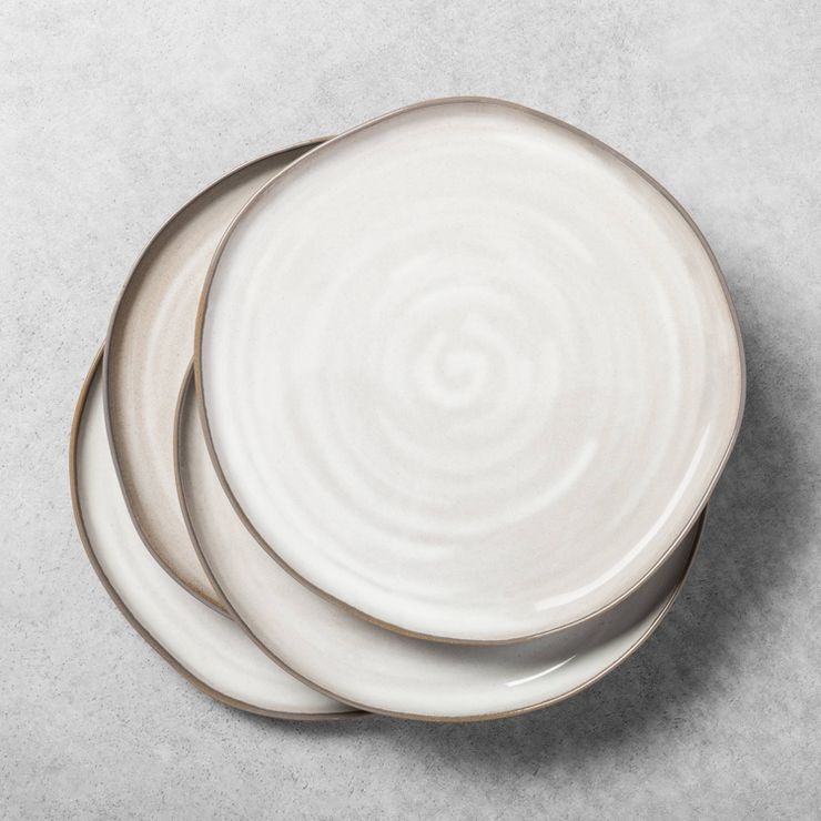 Stoneware Reactive Glaze Dinner Plate - Hearth & Hand™ with Magnolia | Target