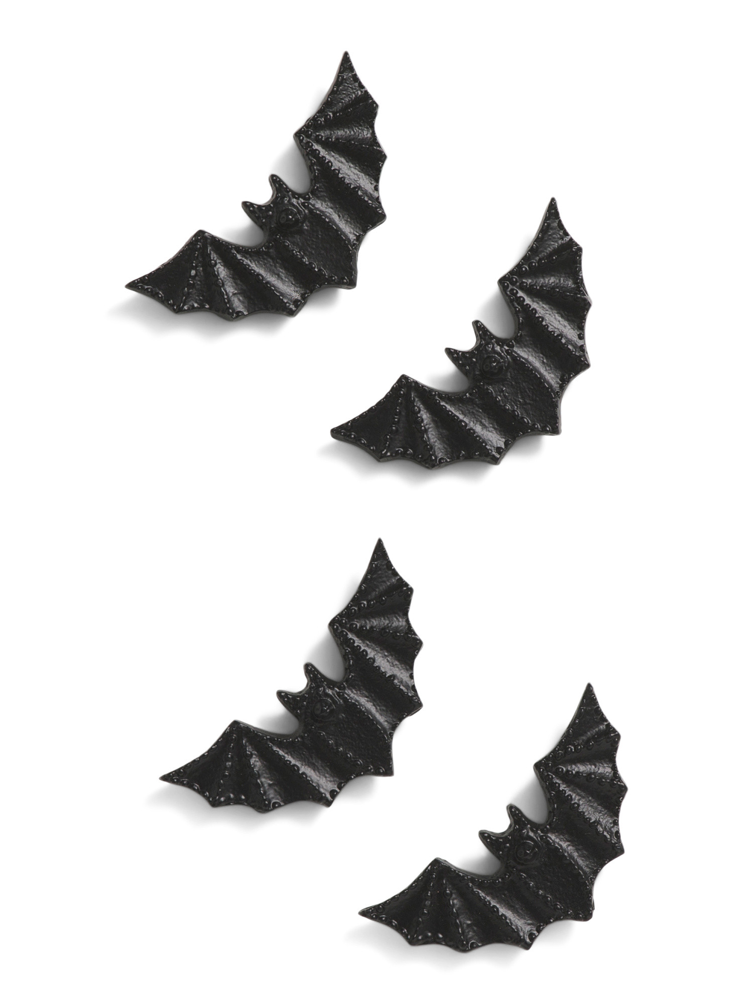 Set Of 4 Aluminum Wall Decor Bats | TJ Maxx