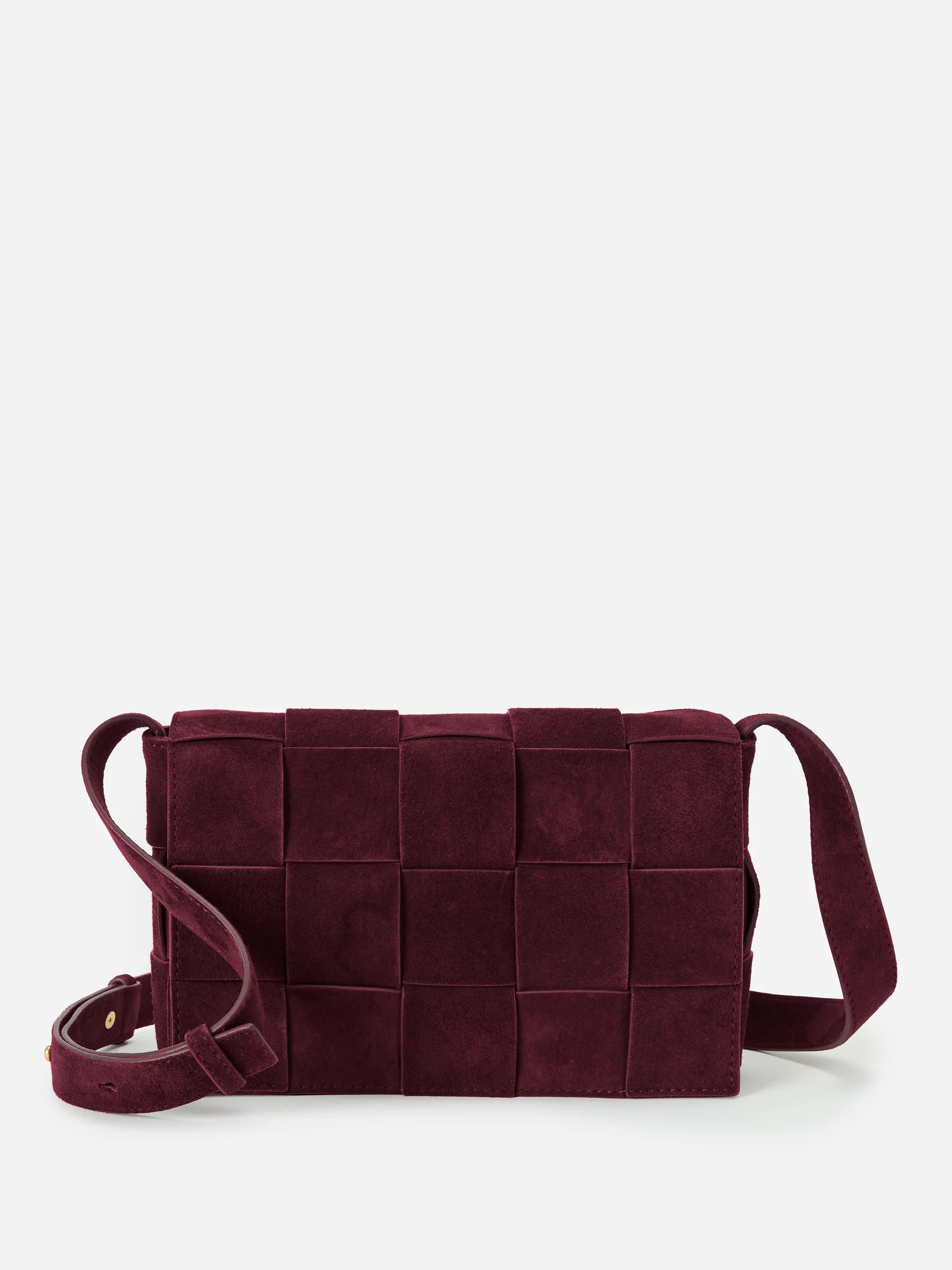 Una Woven Suede Crossbody | J.McLaughlin