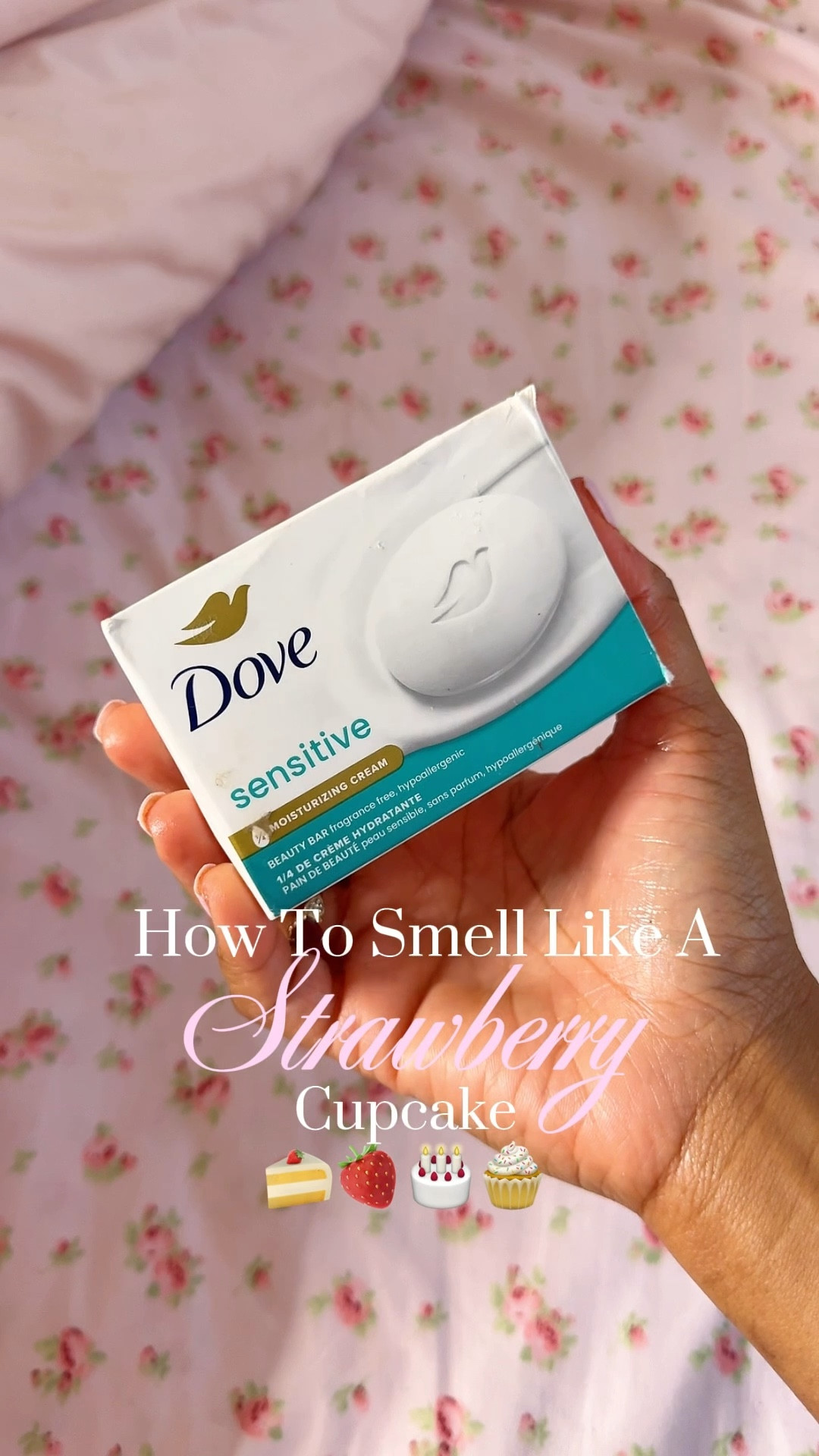 How to smell like a strawberry cupcake🧁🍓🍰🎂