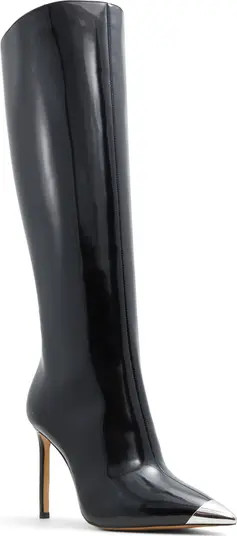 ALDO Agathea Pointed Cap Toe Knee High Boot (Women) | Nordstrom | Nordstrom