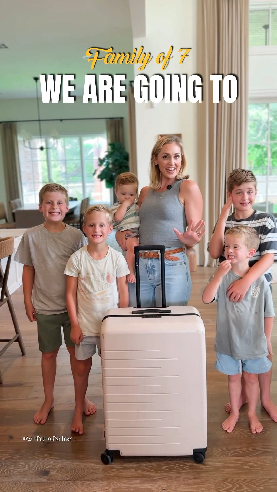 #Ad #Pepto_Partner HOORAY! For our summer trip... COSTA RICA! And hooray for Pepto-Bismol! With 5-in-1 stomach relief, this mama is going to be able to enjoy all the food and feel great in a bikini!

But, YES, COSTA RICA!! Ryan and I went together on a couples' trip two years ago. We fell in love and couldn't wait to bring the boys back... one day, we said. One day came, and we are headed BACK!

As I thought about travel prep for trips, I tried to break down the most relevant things I practice to this day. Before traveling, you need to think about the "3 P's": 1. Packing, 2. Planning, 3. Plane. If you can master those (as a parent), your trip will be a success!
Packing: Keep it MINIMAL. Aim for LESS. Fewer suitcases. Less stuff. Use packing cubes — one per child. Mom gets to bring the most stuff, period! Don't forget the Pepto-Bismol!
Planning: ALWAYS create an itinerary. With a big family, THIS IS A MUST. Even if we don't stick to the plan, it's nice to have one. Print it and laminate!

Plane: 11 years of being a mom, and we have mastered the plane. I don't even wince getting onto planes. It's confidence, but it's also strategy. Bring snackle boxes, and for us, we allow gaming (ONLY ON THE PLANE).

And that's it! Happy traveling this summer. Be sure and check my IG stories for more! #ad #TargetPartner #Pepto_Partner @peptobismol_us @target @Shop.LTK #liketkit https://on.ltk.com/+gLQMACLaZMQk39GPsrl7oA