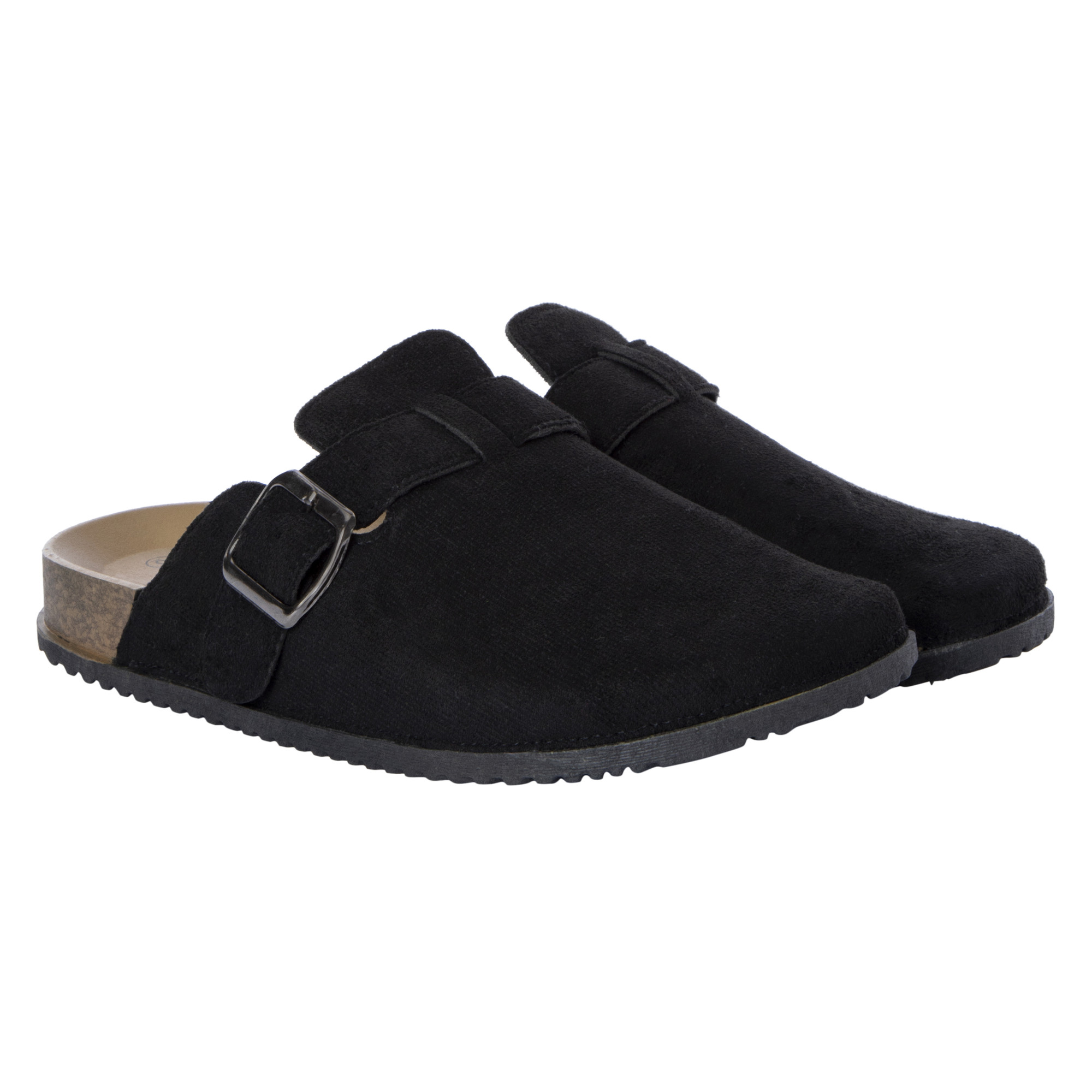 ladies black clog slides | Five Below