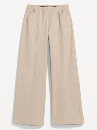 High-Waisted Pull-On Pixie Wide-Leg Pants for Women | Old Navy (US)