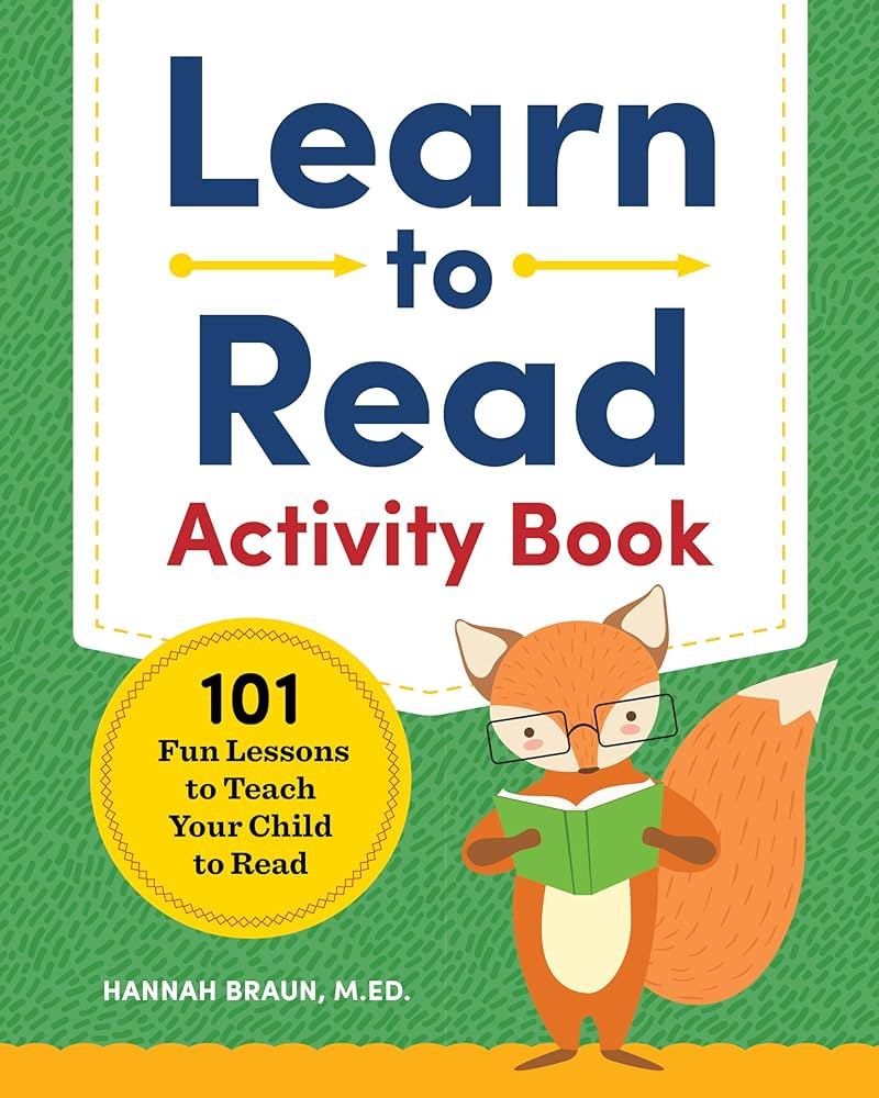 Learn to Read Activity Book: 101 Fun Phonics Lessons to Teach Your Child to Read (Phonics Makes R... | Amazon (US)