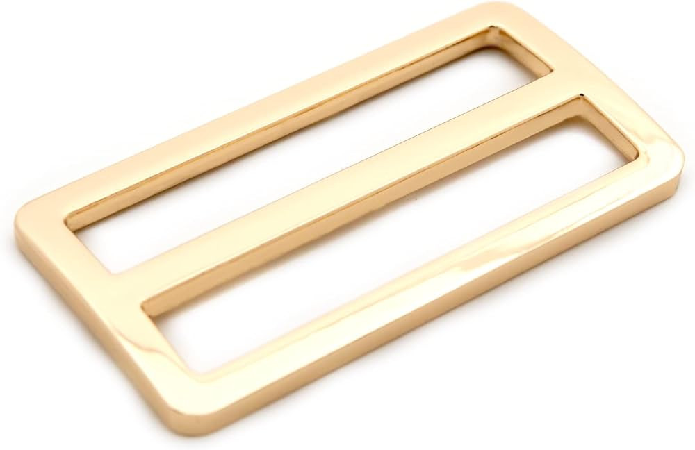 Flat Metal Adjuster Belt Sliders, 10 PCS Buckle Triglide for Strap Keeper Leathercraft Bag Belt A... | Amazon (US)