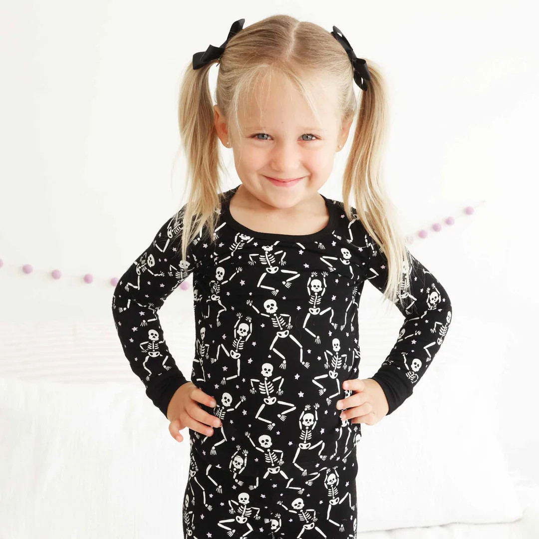 Baddie Bones Two Piece Pajama Set | Caden Lane