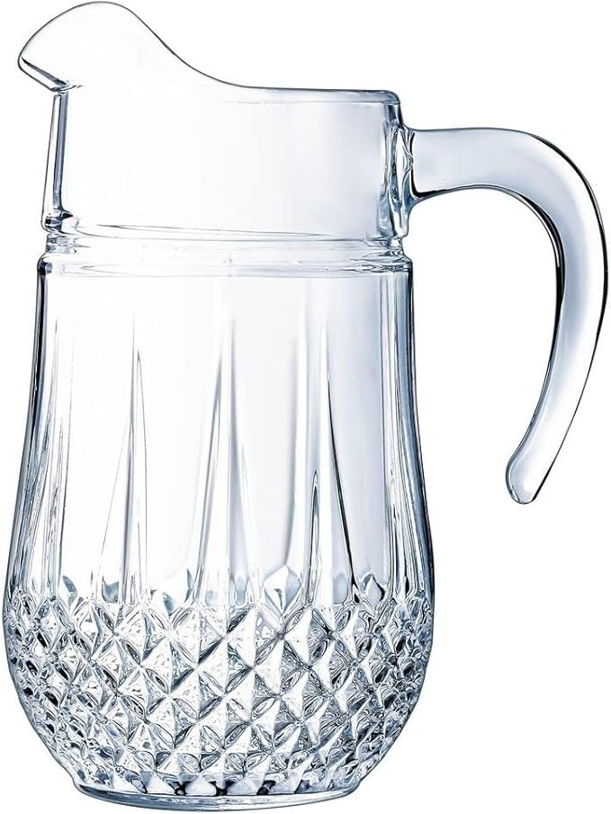 Eclat Cristal D'Arques Longchamp Jug, Crystal, 17.6 x 14.1 x 24.6 cm | Amazon (US)