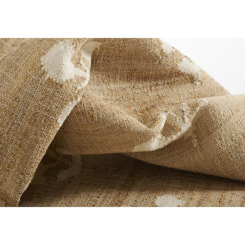 Geometric Handmade Handwoven Area Rug in Natural | Wayfair North America