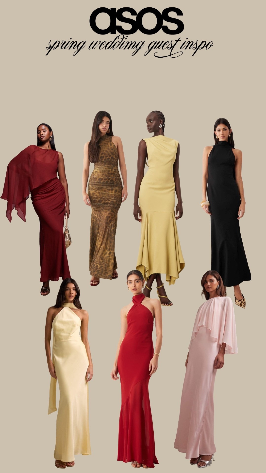 @ASOS wedding guest dress inspo ✨

Maxi dress, wedding guest, leopard dress, lemon dress 

#LTKWedding #LTKspring #LTKUK