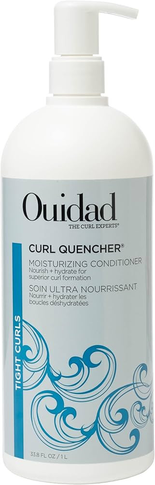 Ouidad Curl Quencher Moisturizing Conditioner for Tight Curls – Rich Detangling Conditioner Hyd... | Amazon (US)