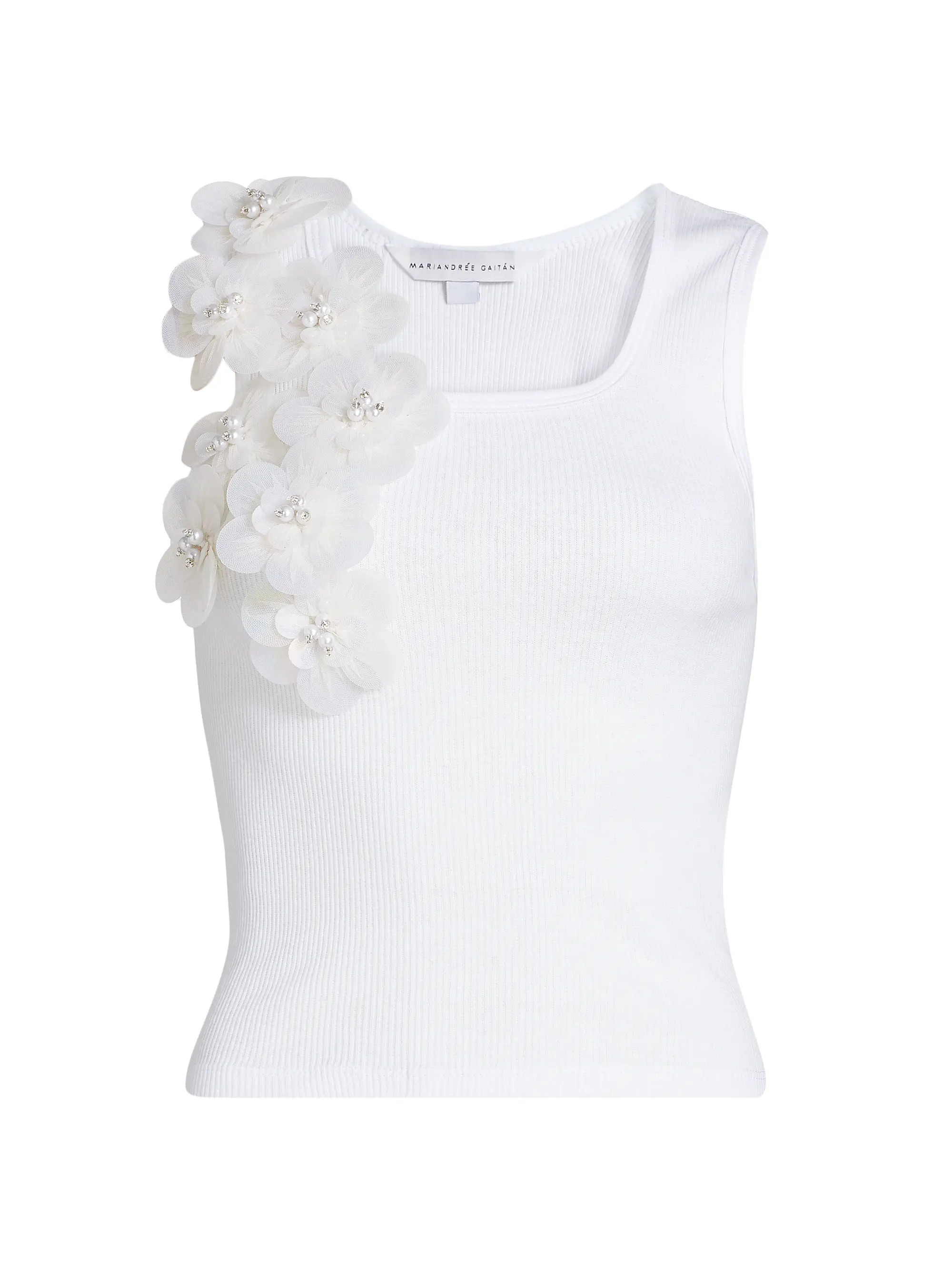 Movement Alba Embellished Flower Tank Top | Saks Fifth Avenue