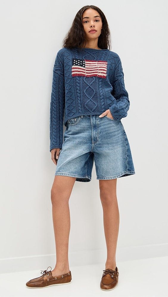 Polo Ralph Lauren Long Sleeve Boat Neck Pullover | Shopbop | Shopbop