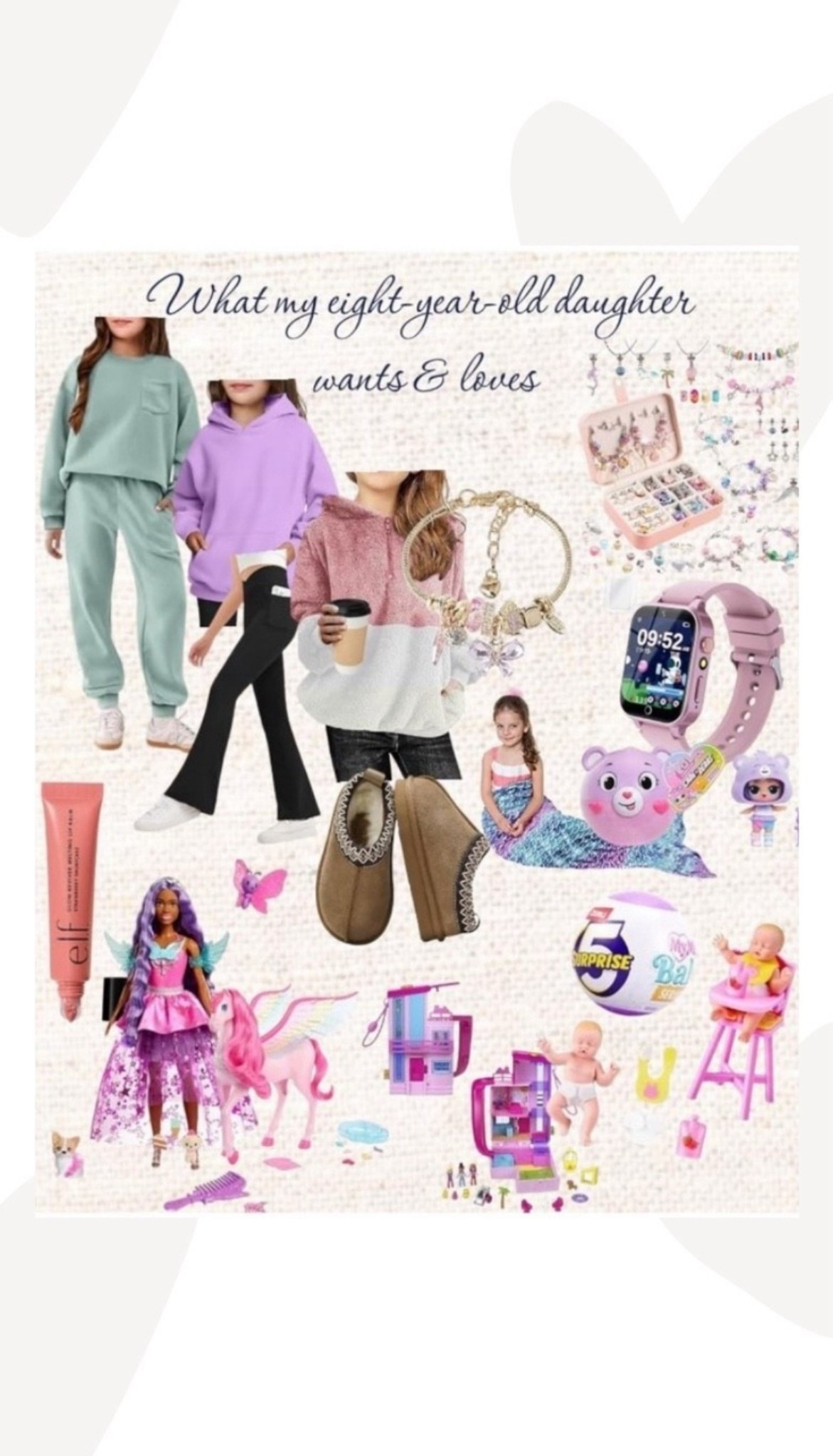 Items my eight-year-old daughter loves and wants for Christmas✨💖🎄

#LTKKids #LTKGiftGuide #LTKHoliday