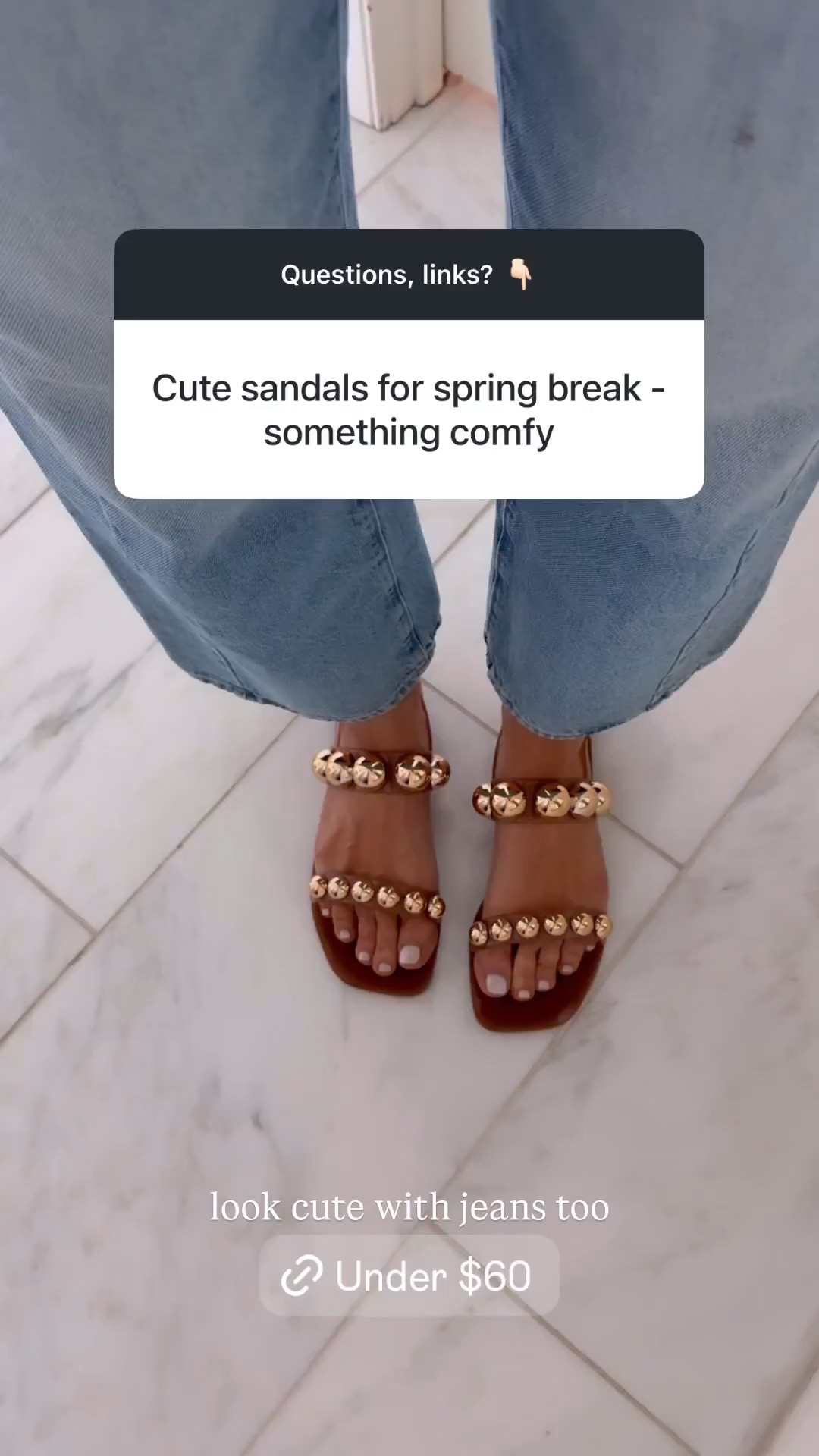 Love these jellie sandals for spring and summer. The detail is so fun and they’re under $60!

#LTKootd