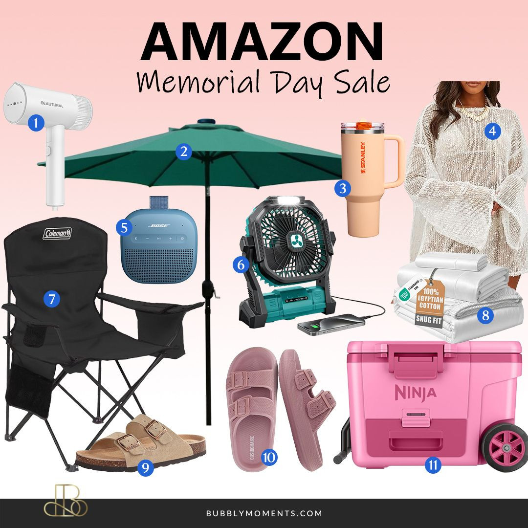 Memorial Day Sale favorites 🇺🇸✨ Sharing some of my favorite Amazon finds from fashion, home, beauty, and everyday essentials. So many cute and useful finds included in this roundup that are perfect for the season! If you’ve been waiting to shop your cart, now is the best time to check these out before they sell out. Save this post for later and browse all my picks for more trending finds and must-haves 🤍
#LTKSaleAlert #LTKFinds #MemorialDaySale #AmazonFinds #AmazonFavorites #AmazonDeals #AmazonHome #AmazonFashion #TikTokMadeMeBuyIt #HomeDecor #FashionFinds #SummerEssentials #ViralFinds #AmazonMustHaves #TrendingFinds #SaleAlert #AmazonShopping #LifestyleFinds #CuteFinds #SummerShopping 

 