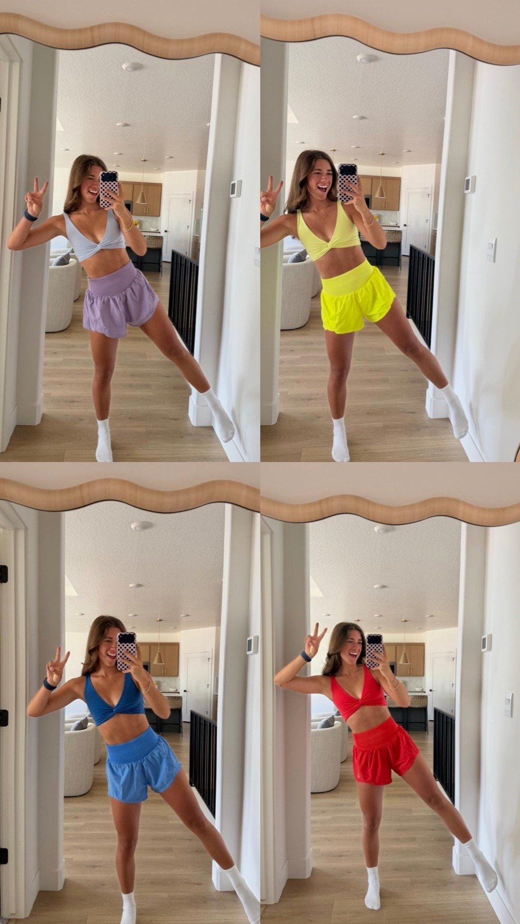 wearing XS in bra and shorts!!

#LTKActive #LTKootd #LTKfitnessgoals