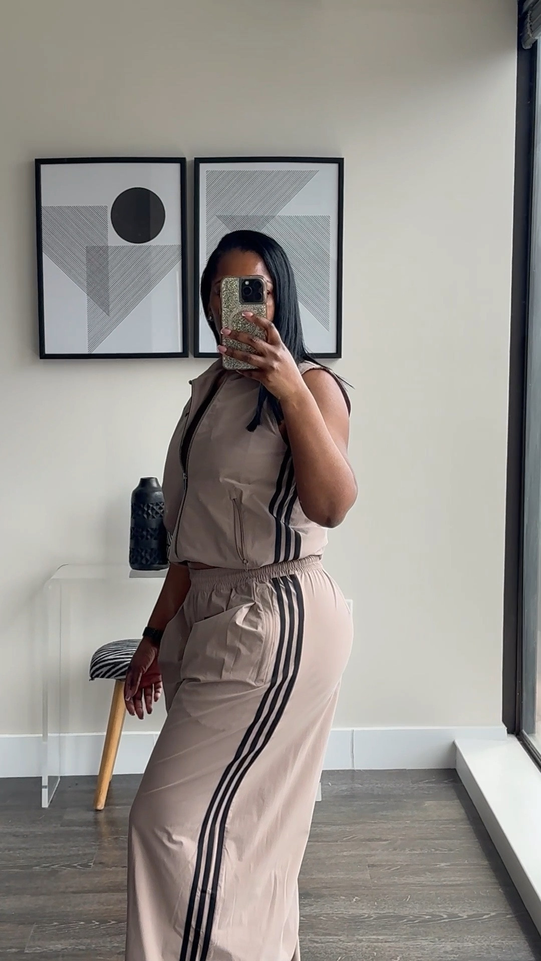 Easy breezy Adidas set. Comfy and timeless.  I’m wearing a size S in the sleeveless adidas track vest and a size XS in the adidas pleated track pants. 

#everydaystyle #outfitinspo #ltkstyle

#LTKootd