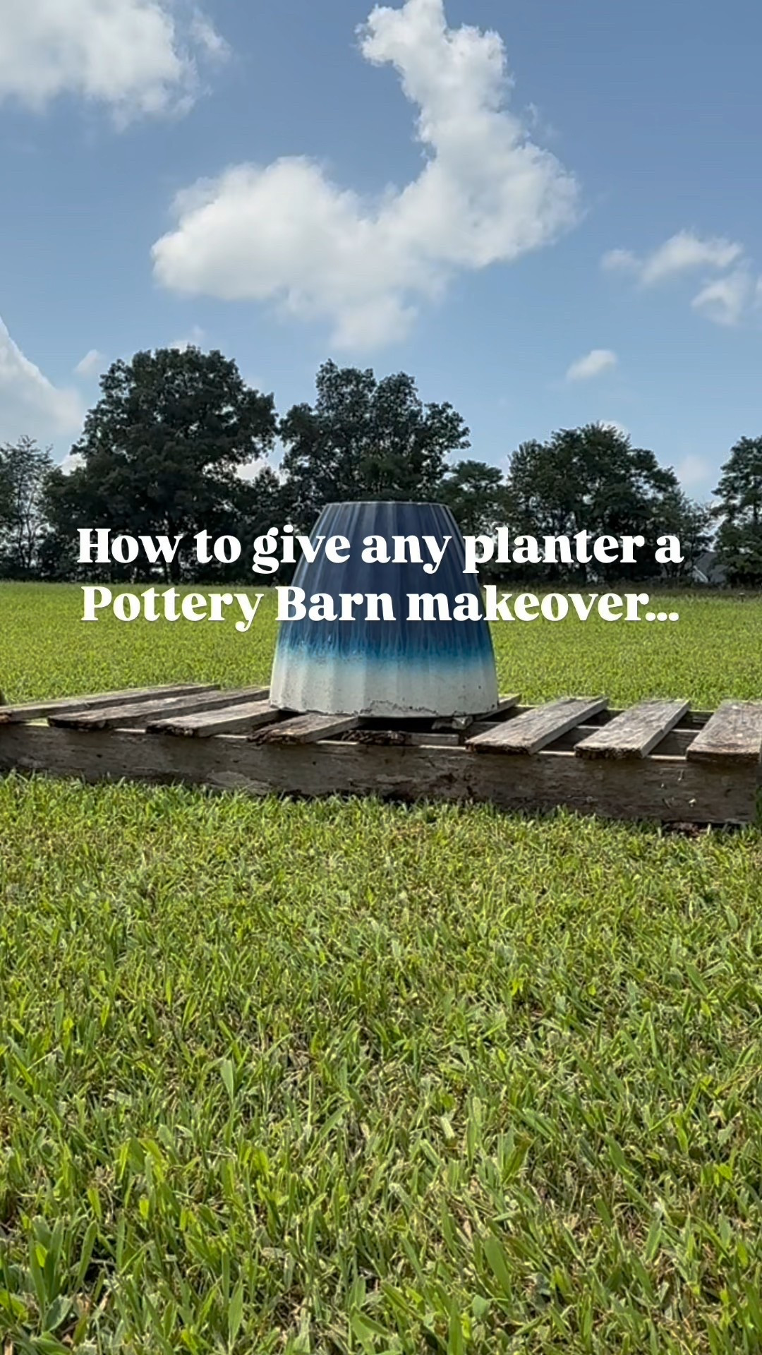 DIY planter look for less… yess please! I used the first (stone textured paint) to give my old planter texture and the rich brown color on top to get that rich high end look😉. The spray paints I used are linked just click the thumbnails! planter, outdoor decor, outdoor planter, patio decor, porch decor, pottery barn, designer looks for less, diy home decor, home decor, outdoor living, planters

#LTKHome #LTKStyleTip #LTKSeasonal
