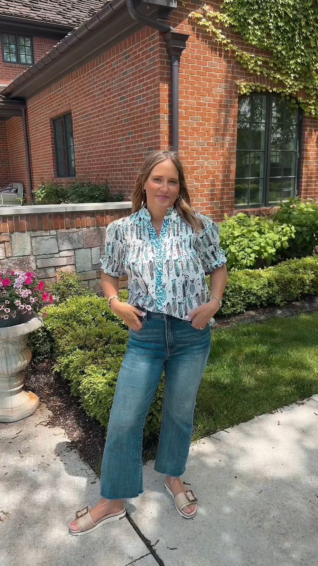 This top is so on trend. We are seeing fish everywhere this summer and we love it. Here in Michigan we have so many lakes and a steep family history of fishing on the Great Lakes and inland lakes. 

#LTKFindsUnder100 #LTKStyleTip #LTKSeasonal
