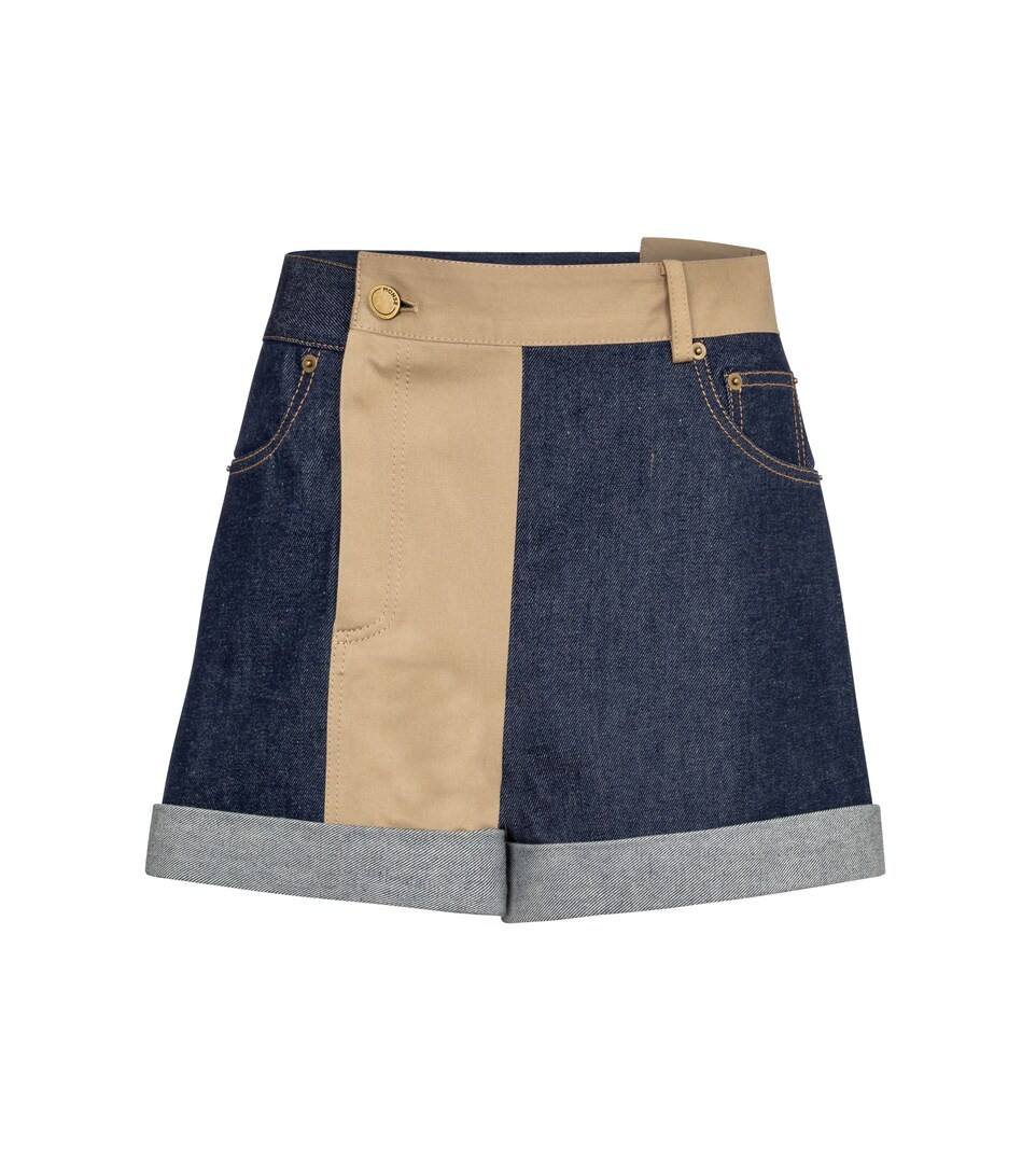 Patchwork denim shorts | Mytheresa (INTL)