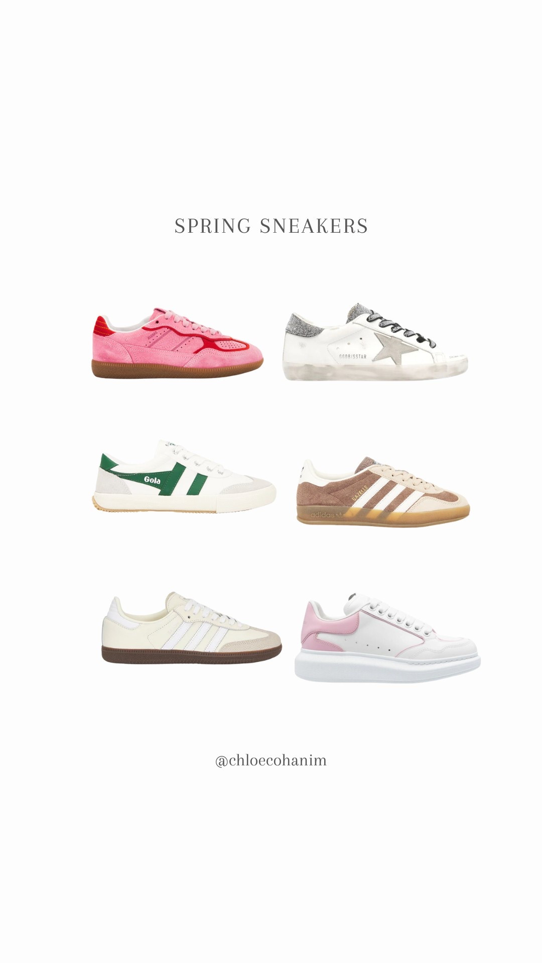 spring sneakers 2025, trendy sneakers for women, colorful casual shoes, everyday sneaker outfits, retro sneaker style, comfy cute shoes, sneaker collection favorites, white leather sneakers, neutral tone sneakers, pastel sneakers spring

#LTKTravel #LTKShoeCrush