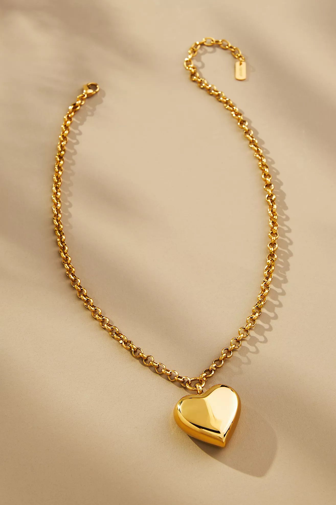Cendré Romee Heart Necklace | Anthropologie (US)